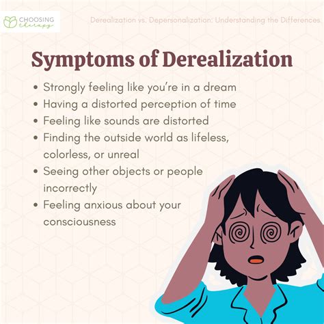 Symptoms of Depersonalization